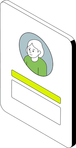 new user illustration