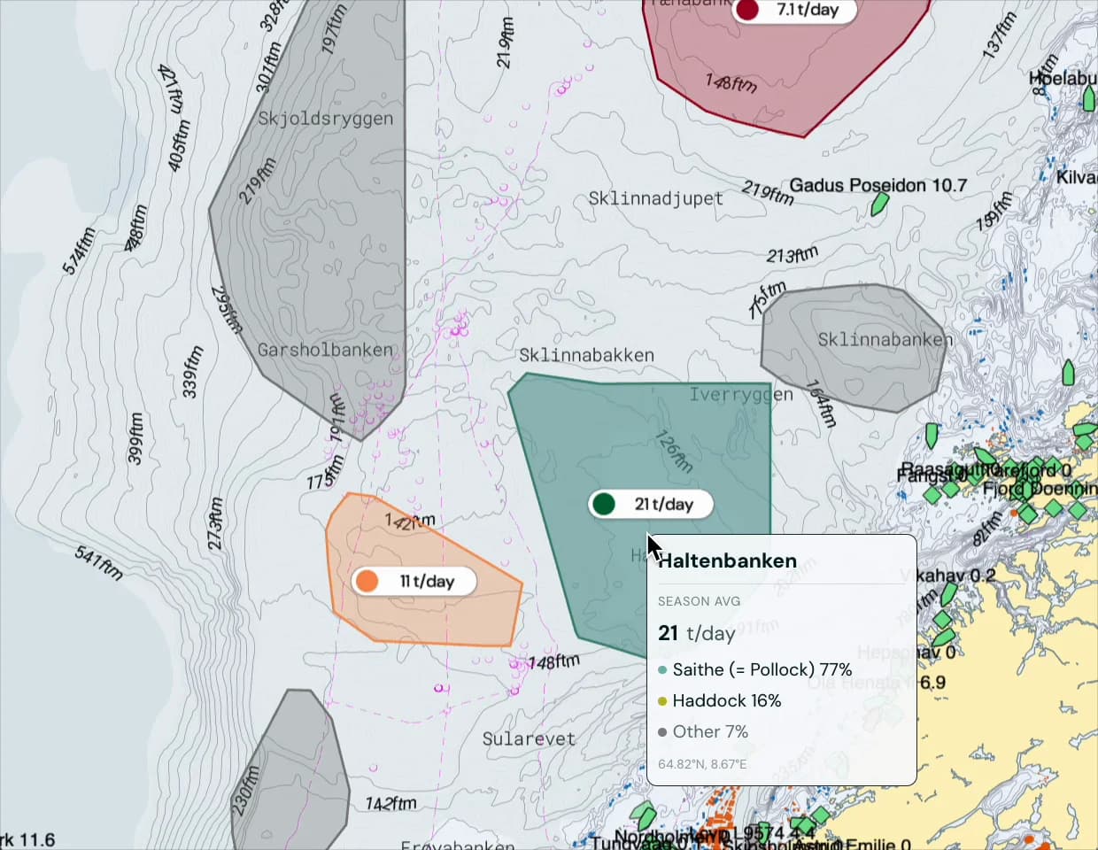 Plan your trips with catch forecasts