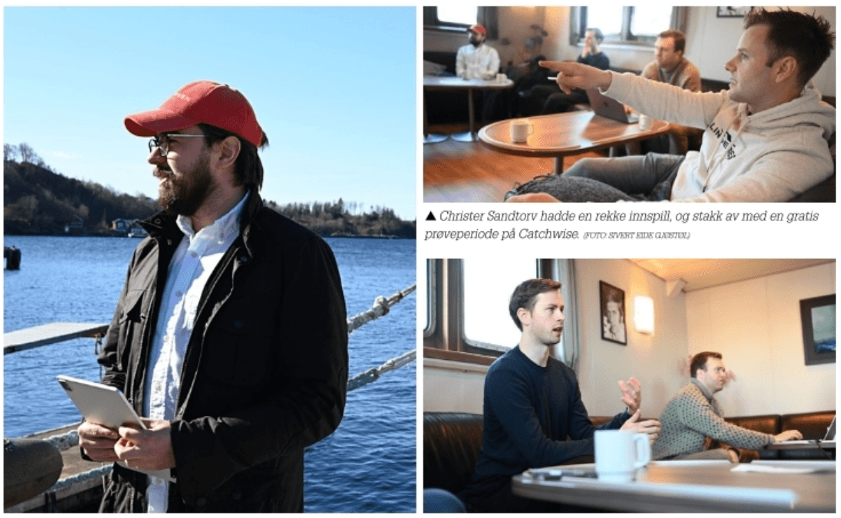 In a startup office in the capital, a young technology company is working to solve an old problem: Where are the fish?